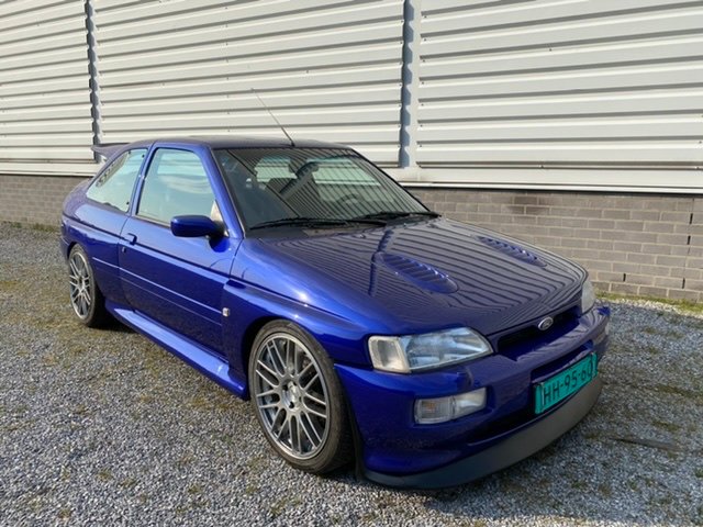 verdamping vacature Scheiding Ford Escort RS Cosworth T25 1994 Imperial Blue Lux | rallysportclassics.nl